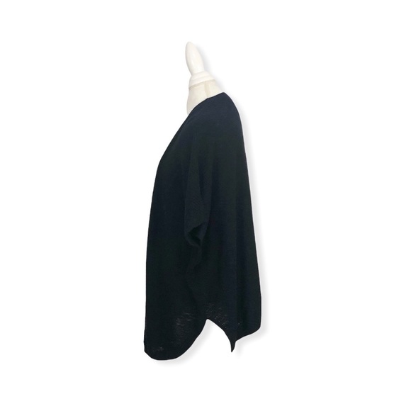 Labworks Women’s Open Cardigan Short Sleeves Black Medium - Picture 4 of 6